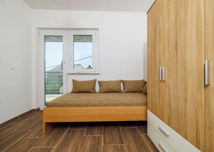 Lejlighed Idyllisches Studio-apartment Mit Meerblick, Privatparkplatz, Klima, Wifi