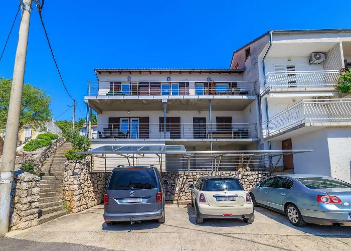 דירה Idyllisches Studio-apartment Mit Meerblick, Privatparkplatz, Klima, Wifi קריקווניצה